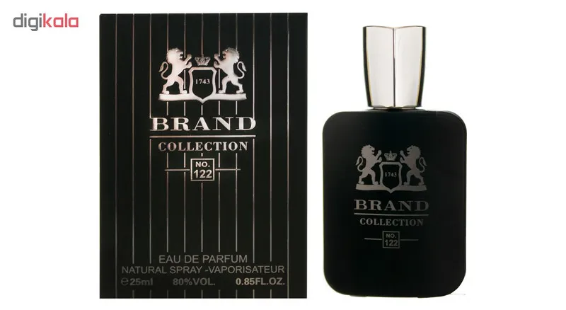 عطر جیبی مردانه برند کالکشن مدل 122 - تصویر 2