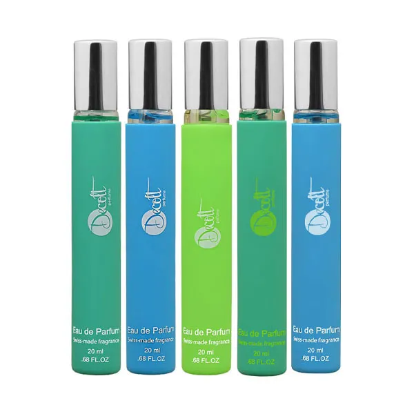 عطر جیبی مردانه دکلت مدل SER حجم 20 میلی لیتر مجموعه 5 عددی - تصویر 2