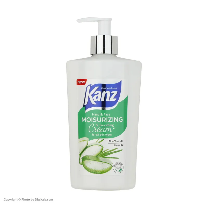 کرم مرطوب کننده کنز مدل Aloe Vera Oil حجم 450 میلی لیتر - تصویر 2