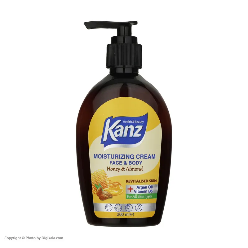 کرم مرطوب کننده کنز مدل Honey and Almond حجم 200 میلی لیتر - تصویر 2