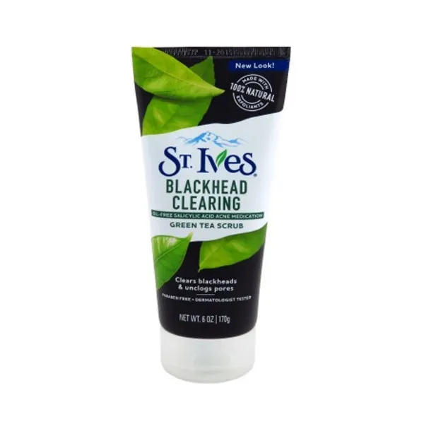 اسکراب صورت اس تی ایوز مدل Green tea حجم 170 میلی لیتر  - تصویر 2