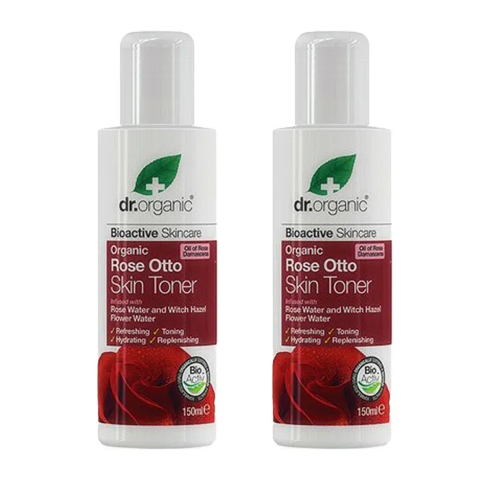 تونر دکتر ارگانیک مدل Rose Otto حجم 150 میلی لیتر - تصویر 2