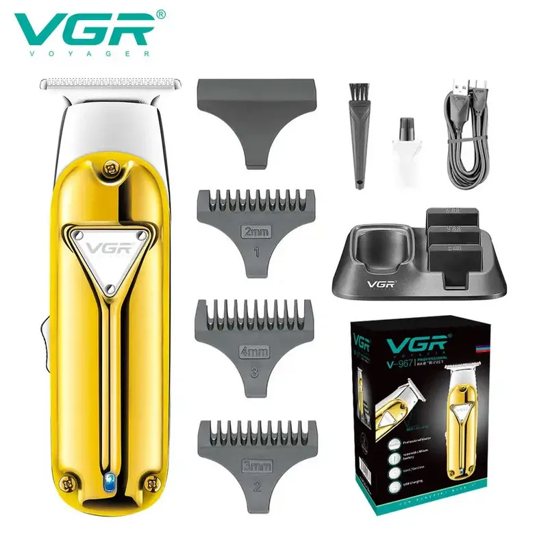 ماشین اصلاح موی سر و صورت وی جی ار مدل V-967 - تصویر 2