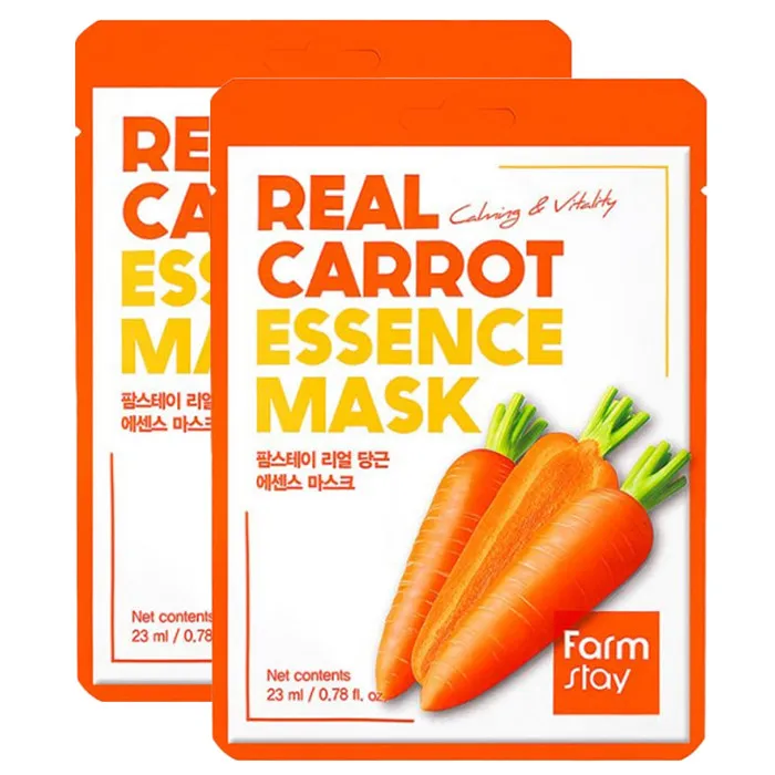 ماسک صورت فارم استی مدل CARROT حجم 23 میلی لیتر - تصویر 2