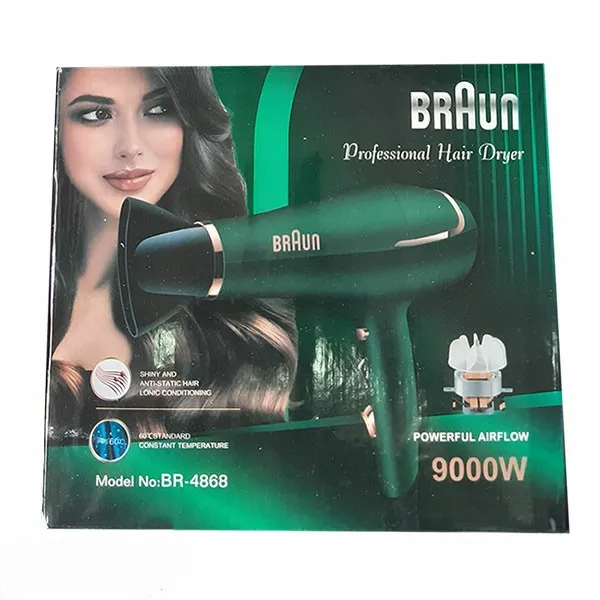 سشوار حرفه ای براون مدل BR-4868 - تصویر 2