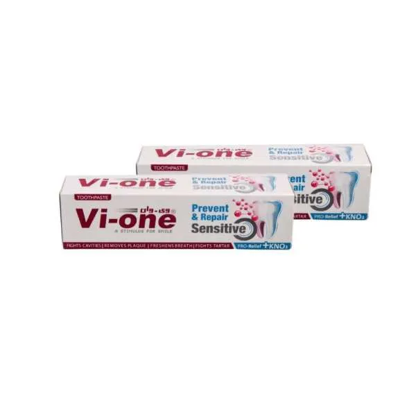 خمیر دندان وی وان مدل Senstive حجم 90 میلی لیتر مجموعه دو عددی - تصویر 2