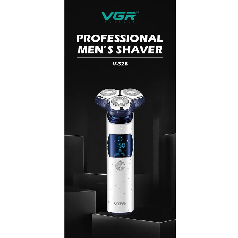 ماشین اصلاح موی صورت وی جی ار مدل V-328 - تصویر 4