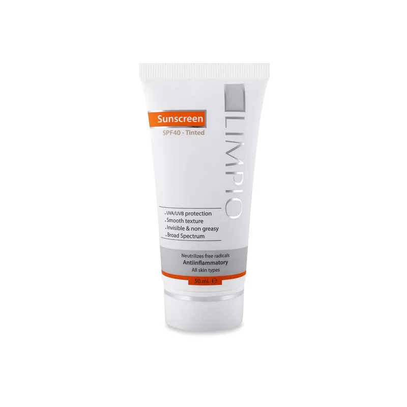 کرم ضد آفتاب لیمپیو مدل Tinted Spf40 کد Li0065 حجم 50 میلی لیتر