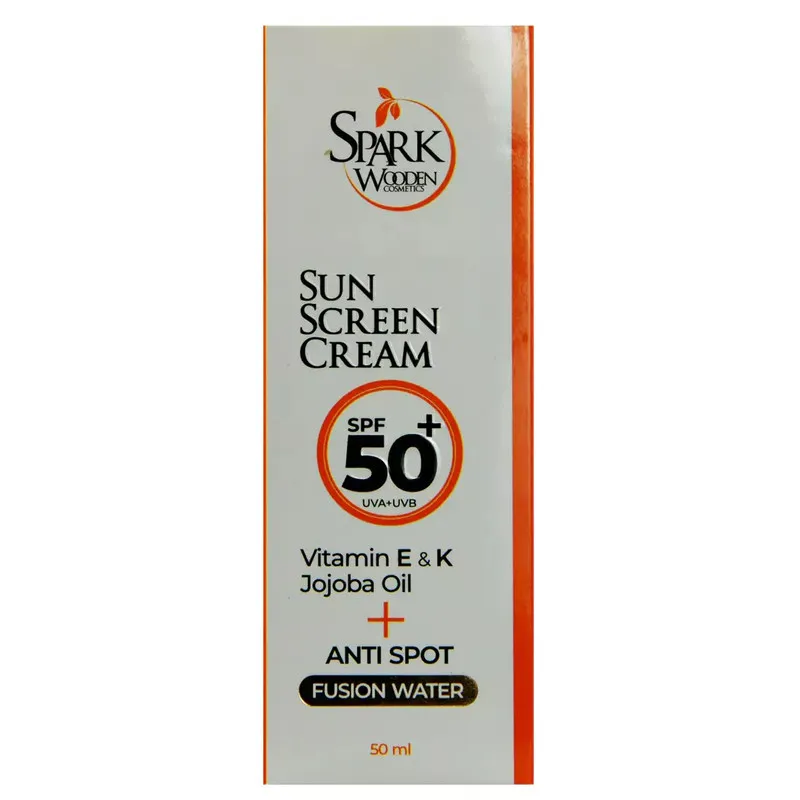 کرم ضد آفتاب اسپارک وودن مدل Anti Spot حجم 50 میلی لیتر - تصویر 3