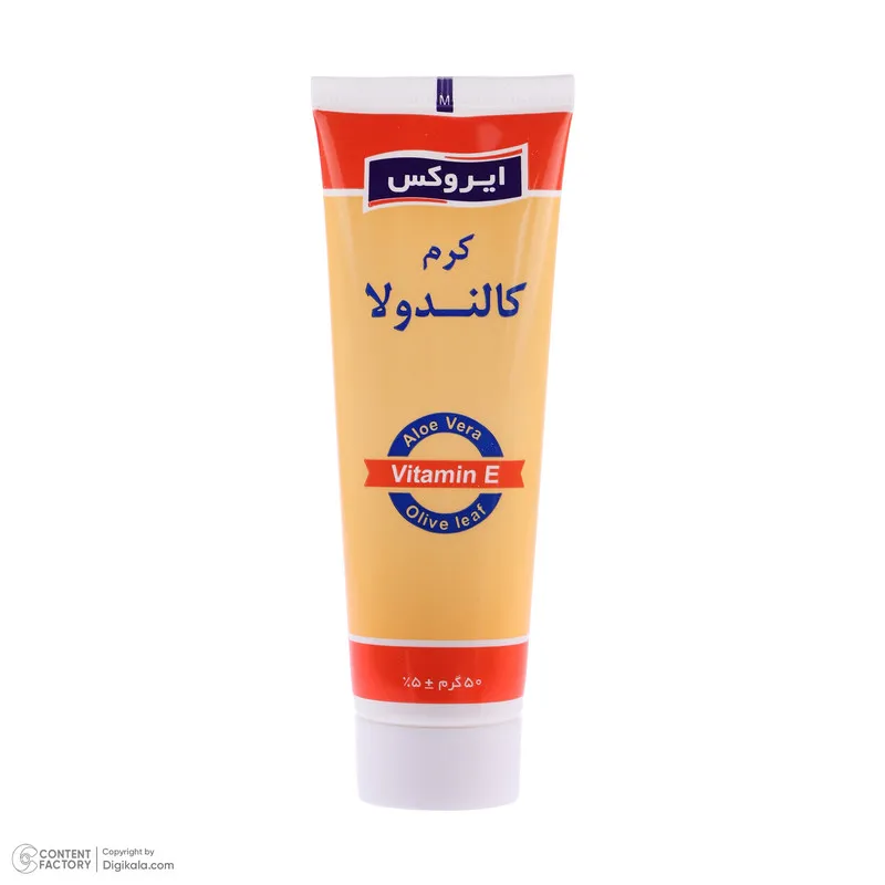 کرم مرطوب کننده دست و صورت ایروکس مدل Calendoola مناسب برای انواع پوست وزن 50 گرم - تصویر 6
