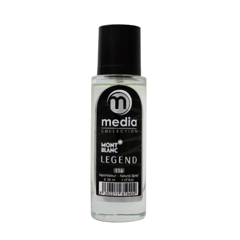 عطر جیبی مردانه مدیا مدل Mont Blanc Legend حجم 35 میلی لیتر - تصویر 2