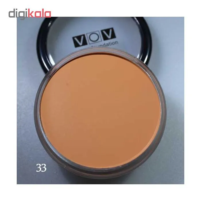 کرم پودر وو مدل COVER FOUNDATION شماره 33 حجم 22 میلی لیتر - تصویر 4