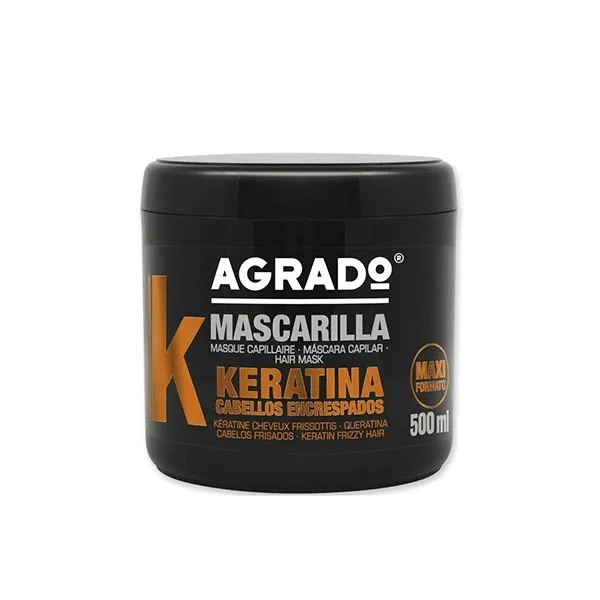 ماسک مو آگرادو مدل Keratin حجم 500 میلی لیتر - تصویر 2