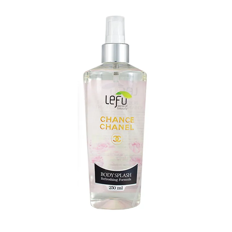 بادی اسپلش زنانه لفو مدل CHANEL CHANCE حجم 250 میلی لیتر به همراه بادی اسپلش زنانه حجم 60 میلی لیتر - تصویر 2