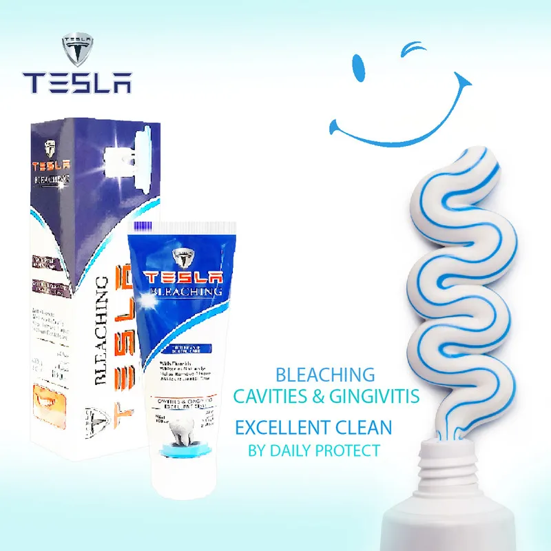  خمیر دندان تسلا مدل  Bleaching وزن 100 گرم - تصویر 5