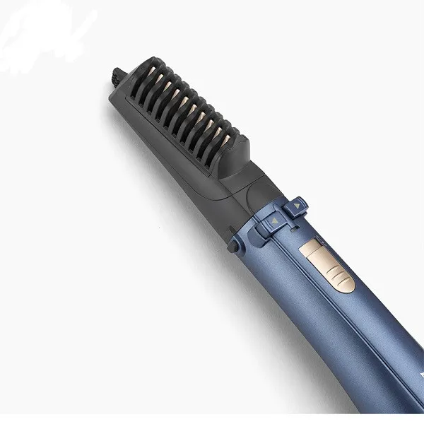 سشوار برس‌دار چرخشی 1000 وات بابیلیس مدل Style pro 1000، موتور DC، وزن 280 گرم، المنت سرامیک، دارای سری متمرکز‌کننده باریک با ویژگی صاف‌کنندگی، فرکنندگی، با قابلیت باد سرد، فناوری تولید یون - تصویر 4