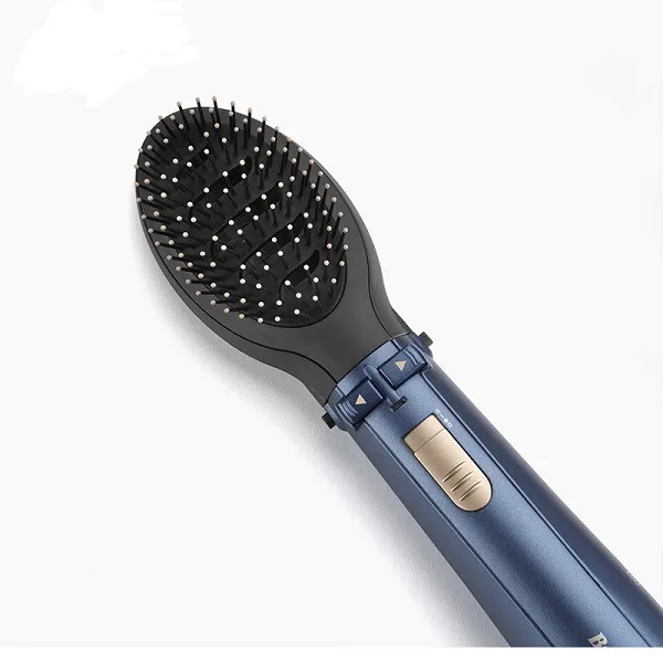 سشوار برس‌دار چرخشی 1000 وات بابیلیس مدل Style pro 1000، موتور DC، وزن 280 گرم، المنت سرامیک، دارای سری متمرکز‌کننده باریک با ویژگی صاف‌کنندگی، فرکنندگی، با قابلیت باد سرد، فناوری تولید یون - تصویر 5