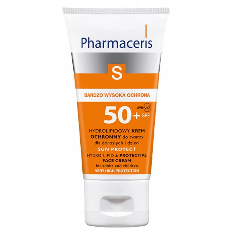 کرم ضد آفتاب فارماسریز مدل Hydrolipid SPF50 حجم 50 میلی لیتر
