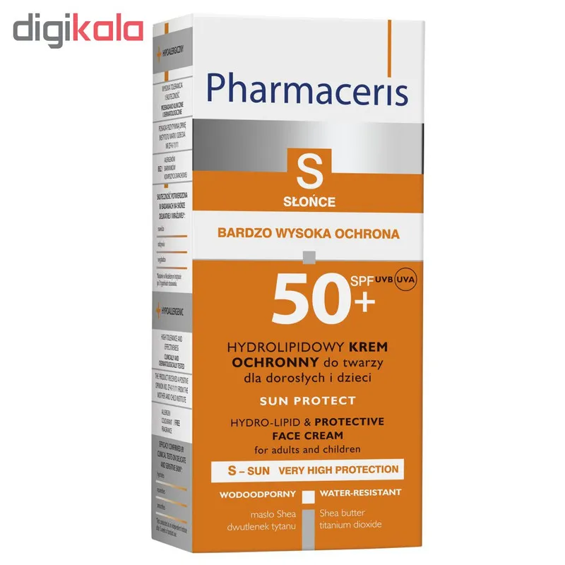 کرم ضد آفتاب فارماسریز مدل Hydrolipid SPF50 حجم 50 میلی لیتر - تصویر 3