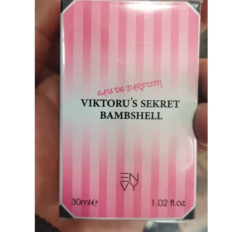 عطر جیبی زنانه ان وی مدل ویکتوریا سکرت بامشل حجم 25 میلی لیتر - تصویر 3