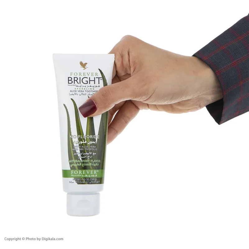 خميردندان فوراور ليوينگ پروداكتس مدل BRIGHT وزن 130 گرم - تصویر 3
