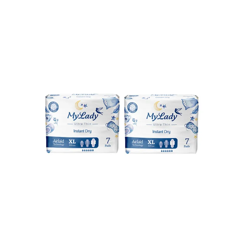 نوار بهداشتی مای لیدی مدل Instant Dry سایز خیلی بزرگ بسته 2 عددی - تصویر 2