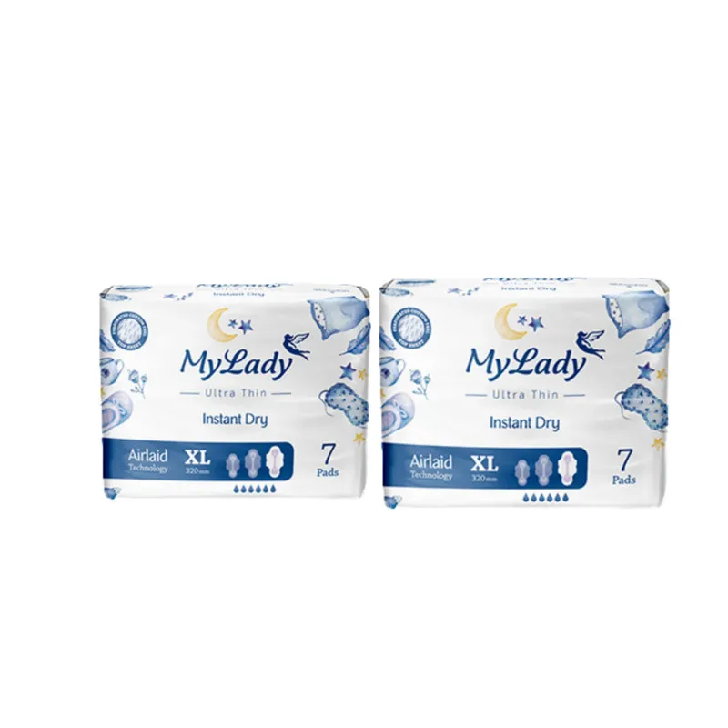 نوار بهداشتی مای لیدی مدل Instant Dry سایز خیلی بزرگ بسته 2 عددی - تصویر 4