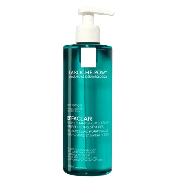 ژل شست‌وشوی صورت و بدن لاروش پوزای مدل Effaclar حجم 400 میلی‌لیتر - تصویر 2