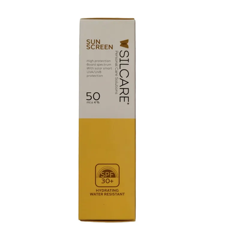 کرم ضدآفتاب بدون رنگ سیلکِر، 30 SPF، مدل HYDRATING، مناسب انواع پوست و حجم 50 میلیلیتر، محافظت کننده در برابر اشعه UVA و UVB، ضد آب، مرطوب کننده، تقویت کننده، ضد التهاب و پیری زودرس پوست - تصویر 2