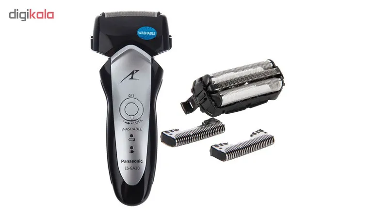 ماشین اصلاح صورت پاناسونیک سری Lamdash مدل ES-GA20 به همراه تیغ و شبکه پاناسونیک مدل 9013 PC - تصویر 2