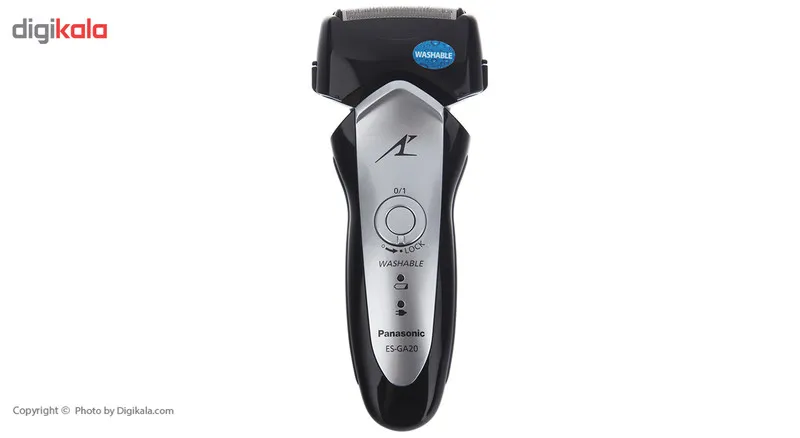 ماشین اصلاح صورت پاناسونیک سری Lamdash مدل ES-GA20 به همراه تیغ و شبکه پاناسونیک مدل 9013 PC - تصویر 3