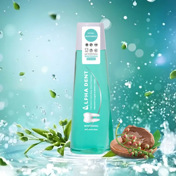 دهان شویه آلفادنت مدل whitening حجم 400 میلی لیتر - تصویر 4