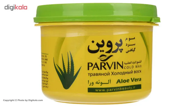 موم سرد پروین مدل Aloevera حجم 750 گرم - تصویر 3