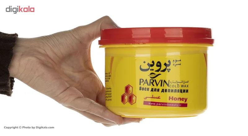 موم سرد پروین مدل Honey حجم 750 گرم - تصویر 5