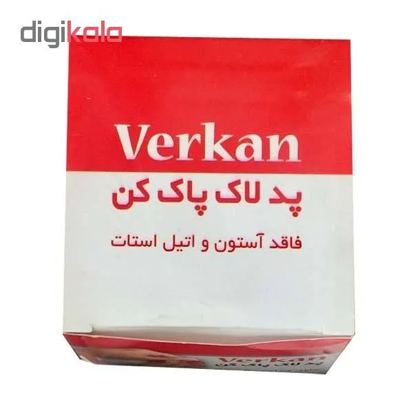 لاک پاک کن ورکان مدل 020 بسته 40 عددی - تصویر 4