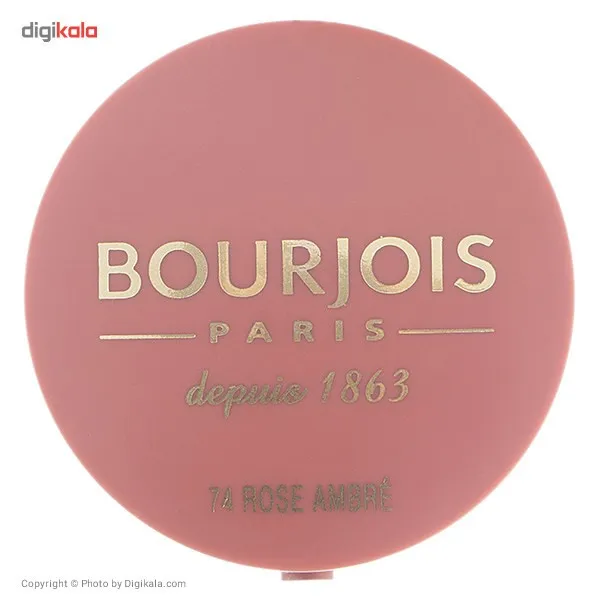 رژ گونه بورژوا مدل Rose Amber 74 - تصویر 2