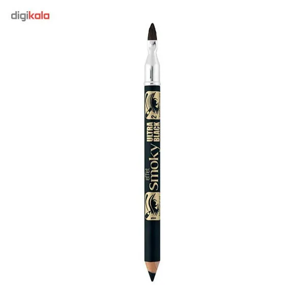 مداد چشم برس دار بورژوآ مدل Effet Smoky Ultra Black شماره 76 - تصویر 2