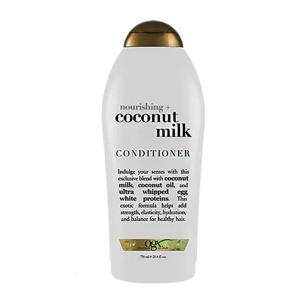 نرم‌کننده مو او جی ایکس مدل  Coconut Milk حجم 750 میلی‌لیتر - تصویر 2
