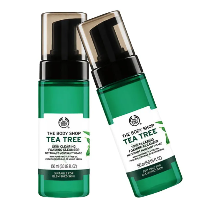 فوم شستشو صورت بادی شاپ مدل TEA TREE حجم 150 میلی لیتر - تصویر 2