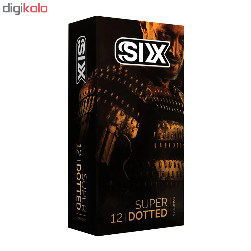 کاندوم سیکس مدل Super Dotted بسته 12 عددی - تصویر 2