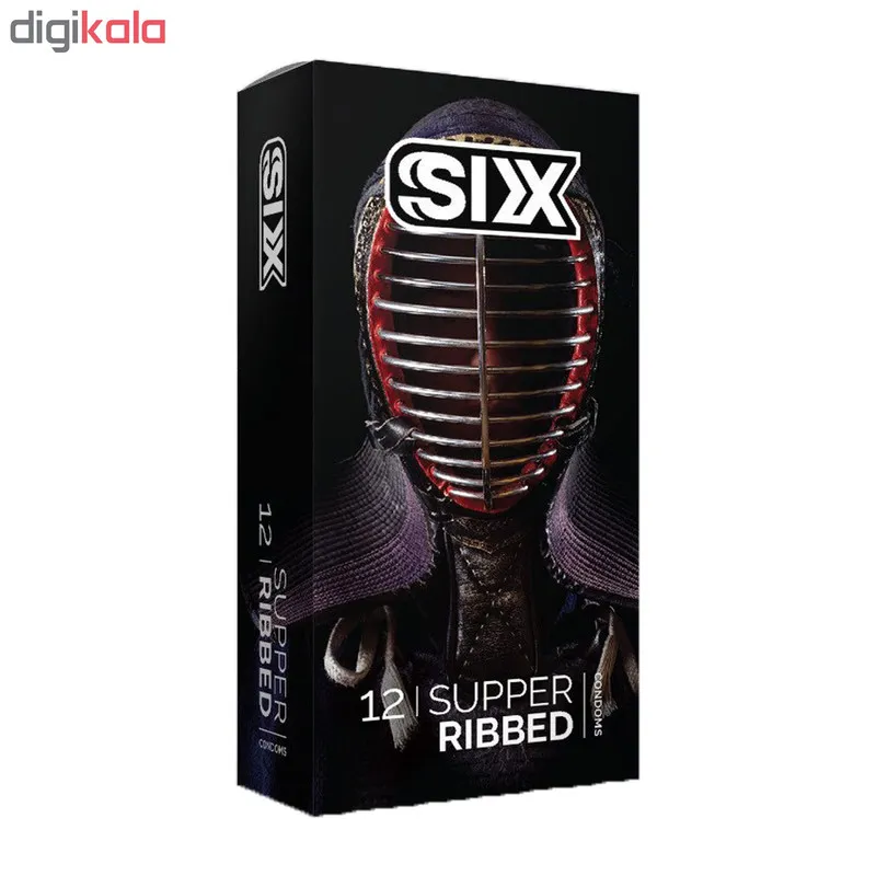 کاندوم سیکس مدل Super Ribbed بسته 12 عددی - تصویر 2