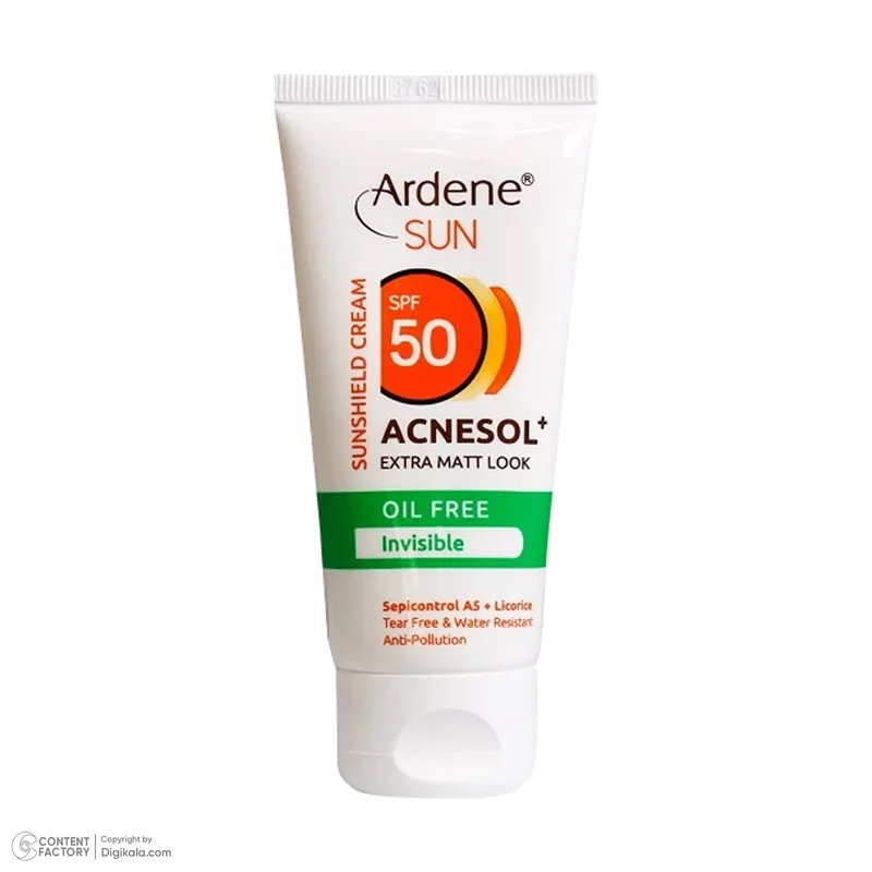 کرم ضدآفتاب آردن مدل ACNESOL، حجم 50 میلیلیتر - تصویر 6