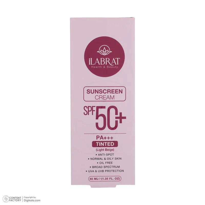 کرم ضدآفتاب ایلابرت مدل ضدلک light beige، حجم 40 میلیلیتر - تصویر 2
