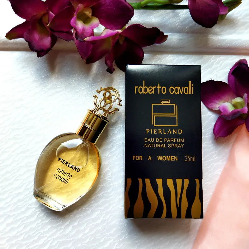 عطر جیبی زنانه پیرلند مدل roberto cavalli حجم 25 میلی لیتر - تصویر 2