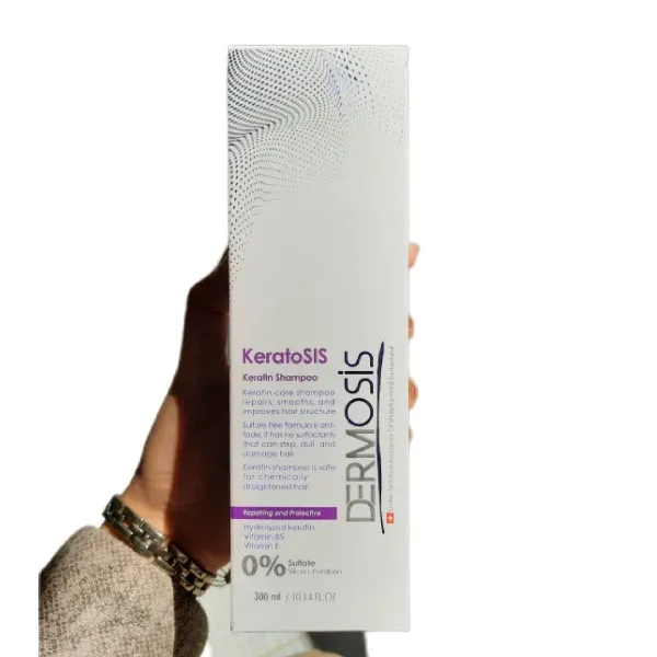 شامپو تقویت کننده و ترمیم کننده مو درموسیس مدل KeratosIs حجم 300 میلی لیتر - تصویر 2