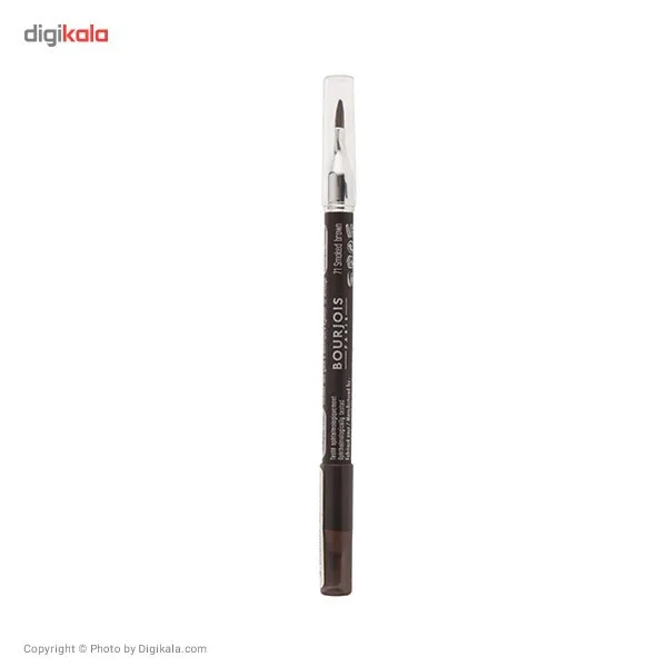 مداد چشم برس دار بورژوآ مدل Effet Smoky Ultra Black شماره 71 - تصویر 3