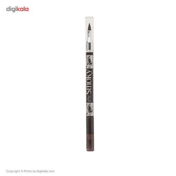 مداد چشم برس دار بورژوآ مدل Effet Smoky Ultra Black شماره 71 - تصویر 4