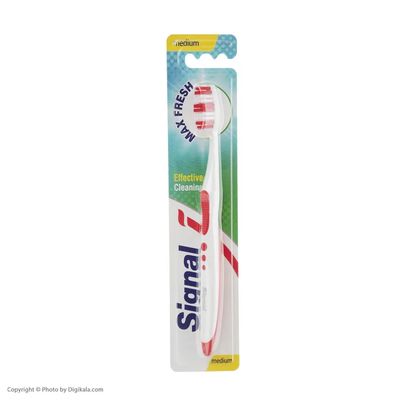 مسواک سیگنال مدل MAX FRESH با برس متوسط - تصویر 2