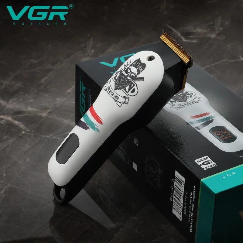 ماشین اصلاح موی سر و صورت وی جی ار مدل V-971 - تصویر 5