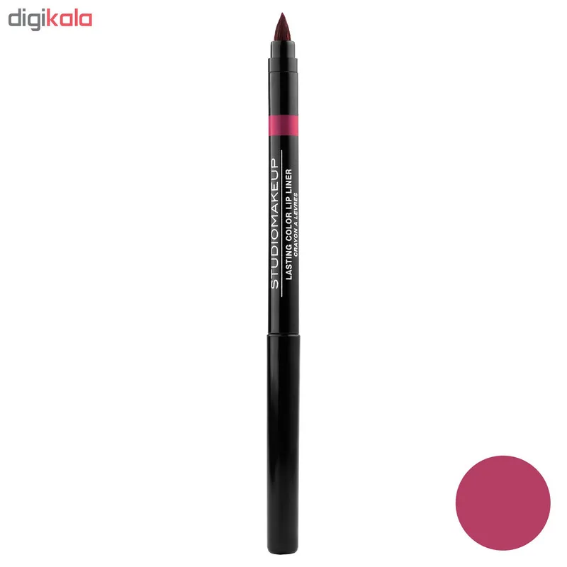 مداد لب استودیو میکاپ مدل Lasting Color شماره 06 - تصویر 2
